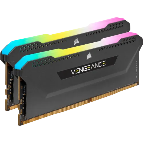 Corsair VENGEANCE RGB PRO SL 16GB (2x8GB) DDR4 3200MHz C16 RAM Kit — image 2 of 3