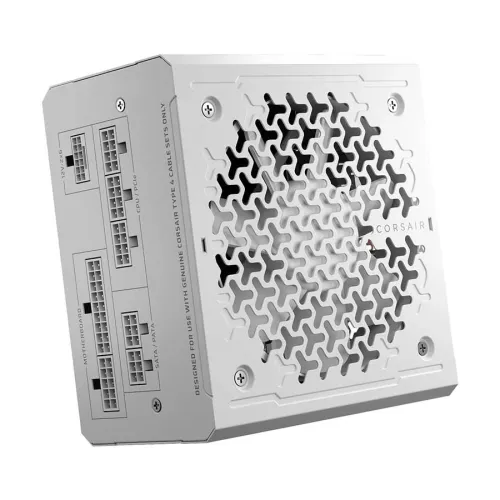 Corsair RM750e 750W 80 Plus Gold Fully Modular ATX 3.1 and PCIe 5.1 Power Supply White — image 3 of 6