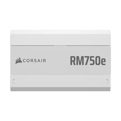 Corsair RM750e 750W 80 Plus Gold Fully Modular ATX 3.1 and PCIe 5.1 Power Supply White — image 6 of 6