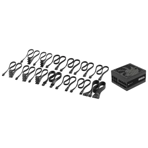 Corsair RMx Series RM1000x 1000W Cybenetics Gold Fully Modular Power Supply — image 3 of 6