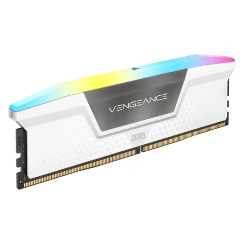 Corsair VENGEANCE RGB 32GB DDR5 6000MHz Desktop RAM White — image 2 of 3