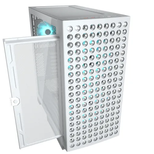 Cougar Airface ECO RGB Mid Tower E-ATX Gaming Casing White — image 2 of 6
