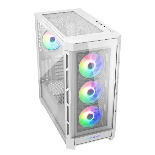 Cougar DUOFACE PRO RGB Mid Tower E-ATX Gaming Casing White — image 2 of 6