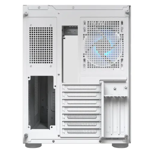 Cougar FV150 RGB Dual Chamber Mid Tower ATX Gaming Casing White — image 6 of 6