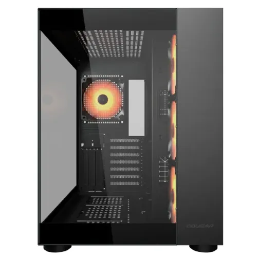 Cougar FV150 RGB Dual Chamber Mid Tower ATX Gaming Casing — image 5 of 6