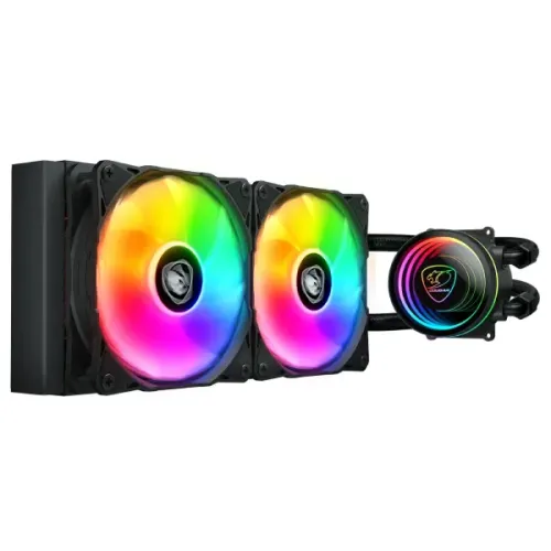Cougar Poseidon Elite ARGB 240 240mm ARGB AIO Liquid CPU Cooler — image 2 of 2