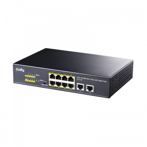 Cudy FS1010P 8 Port PoE+ Unmanaged Switch — image 2 of 4