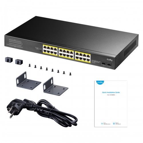 Cudy GS1028PS2 24 Port Gigabit PoE+ Switch — image 3 of 3