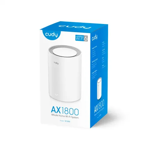 Cudy M1800 AX1800 Dual Band Mesh Router (1 Pack) — image 4 of 4