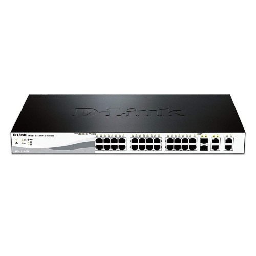 D-Link DES-1210-28P Web Smart 24-Port Fast PoE Ethernet Switch — image 2 of 4