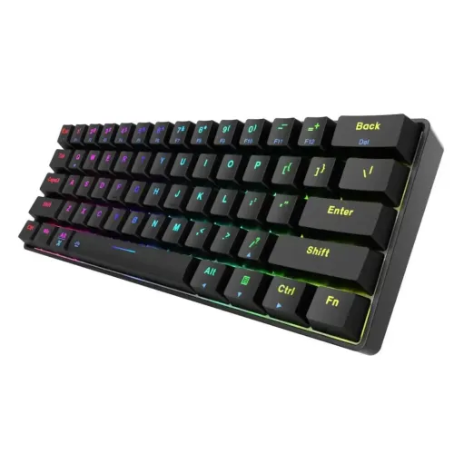 Dareu EK861 TRINITY GTR Blue Switch RGB Tri-Mode Wireless Mechanical Keyboard — image 2 of 2