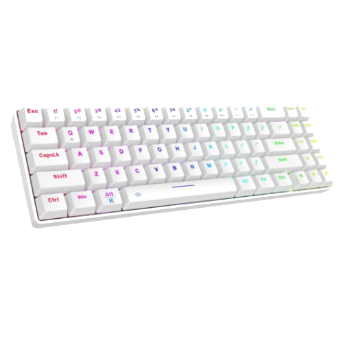 Dareu EK871 GTR RGB Hot Swappable Wireless Blue Switch Mechanical Keyboard — image 5 of 5