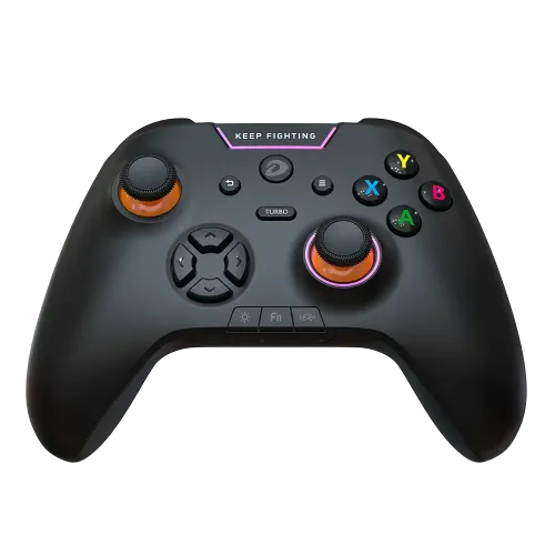DAREU H105 Tri-Mode Wireless Gamepad 360° Joystick Controller Black