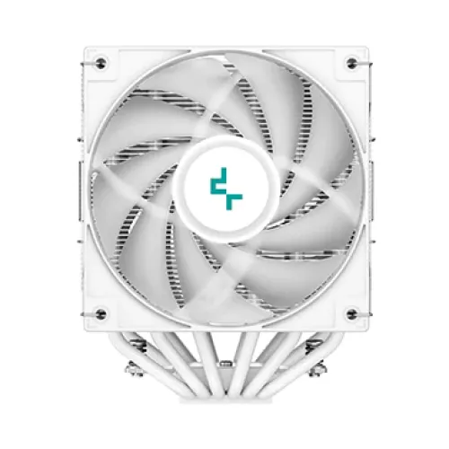 DeepCool AG620 WH ARGB Dual-Tower 120mm CPU Air Cooler — image 3 of 6