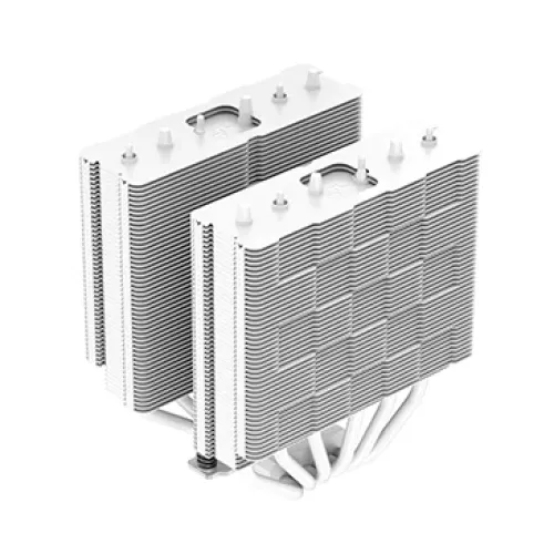 DeepCool AG620 WH ARGB Dual-Tower 120mm CPU Air Cooler — image 5 of 6