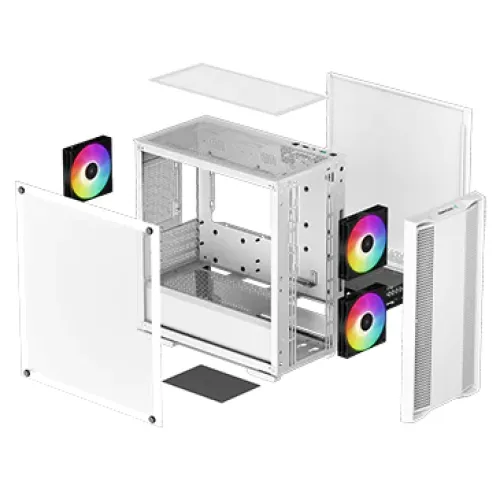 DeepCool CC360 WH ARGB Micro-ATX Case — image 6 of 6