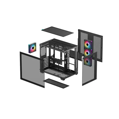 Deepcool CG530 4F Mid Tower ATX Gaming Casing — image 6 of 6