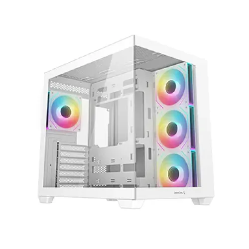 Deepcool CG530 4F WH Mid Tower ATX Gaming Casing