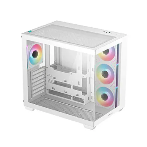 Deepcool CG530 4F WH Mid Tower ATX Gaming Casing — image 2 of 6