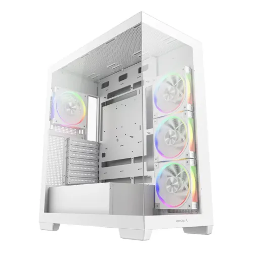 Deepcool CG580 4F V2 WH Mid Tower ATX Gaming Casing — image 2 of 6