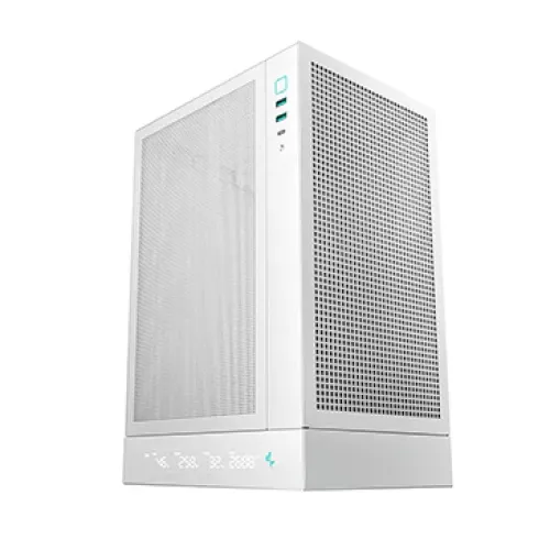 Deepcool CH170 Digital WH Mini Tower Mini-ITX Gaming Casing