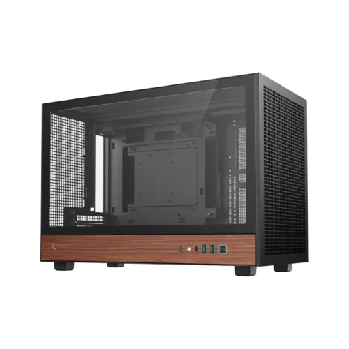 DeepCool CH260 WOOD mATX Micro Tower Gaming Casing — image 2 of 6