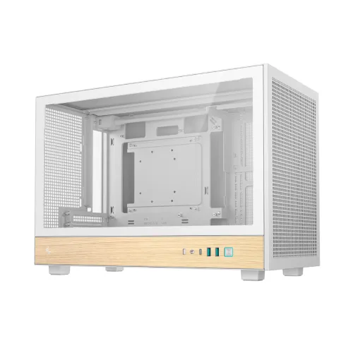 DeepCool CH260 WOOD WH mATX Micro Tower Gaming Casing — image 2 of 6