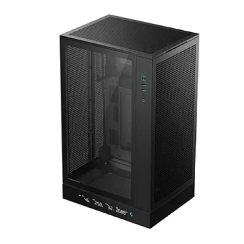 DeepCool CH270 Digital M-ATX Mini-Tower Gaming Casing with Digital Display