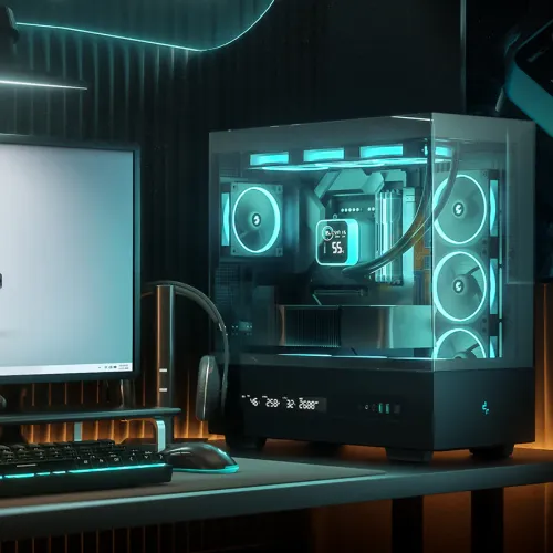 Deepcool CH690 DIGITAL WH Mid-Tower ATX Gaming Casing — image 6 of 6