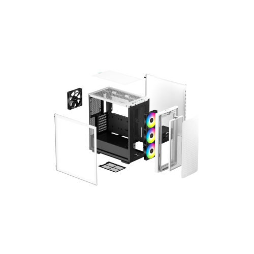 DeepCool CK560 WH E-ATX Mid-Tower Gaming Casing — image 6 of 6