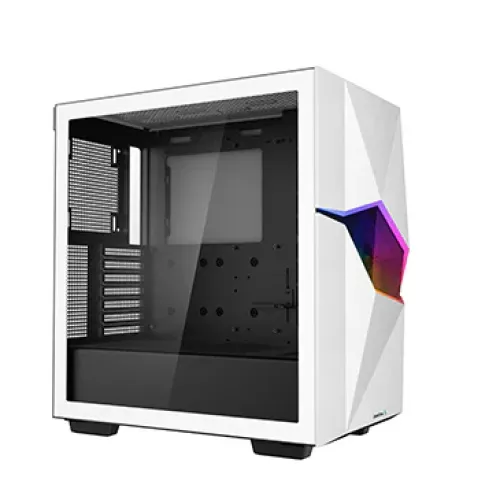 DeepCool CYCLOPS ARGB WH Mid Tower E-ATX Gaming Casing — image 2 of 5