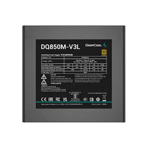 Deepcool DQ850M-V3L 850W 80 Plus Gold Full Modular Power Supply — image 3 of 6