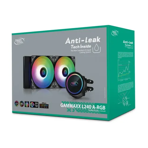 DeepCool GAMMAXX L240 A-RGB 240mm AIO Liquid CPU Cooler — image 5 of 5