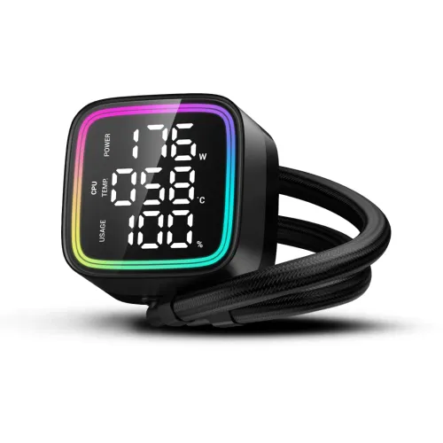 DeepCool LD360 360mm ARGB Liquid CPU Cooler With Display — image 2 of 5