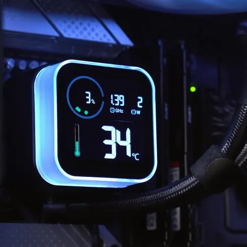 DeepCool LQ360 360mm ARGB Liquid CPU Cooler With Display — image 5 of 5
