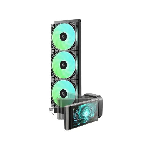 Deepcool LT360 Vision ARGB 360mm AIO Liquid CPU Cooler — image 2 of 6