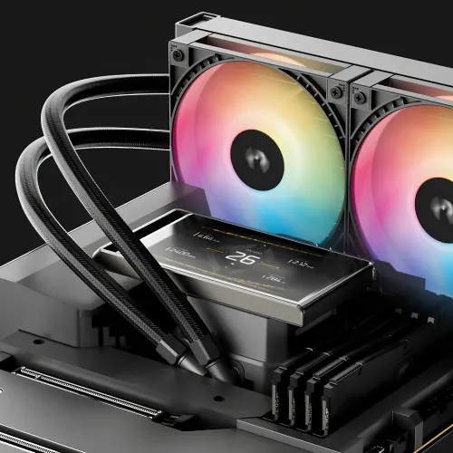 Deepcool LT360 Vision ARGB 360mm AIO Liquid CPU Cooler — image 6 of 6