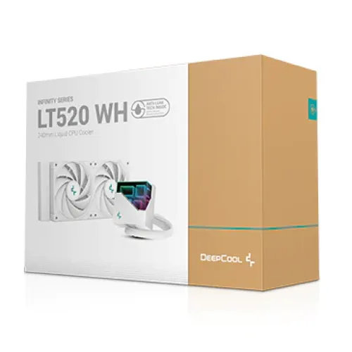 DeepCool LT520 WH 240mm RGB High-Performance Liquid CPU Cooler — image 5 of 5