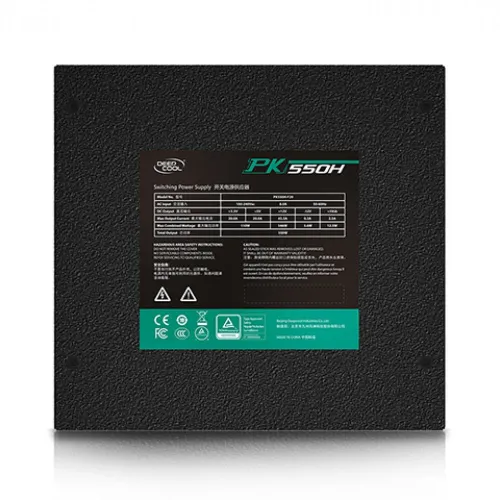 DeepCool PK550H 80 Plus Bronze Semi Modular Power Supply — image 3 of 3