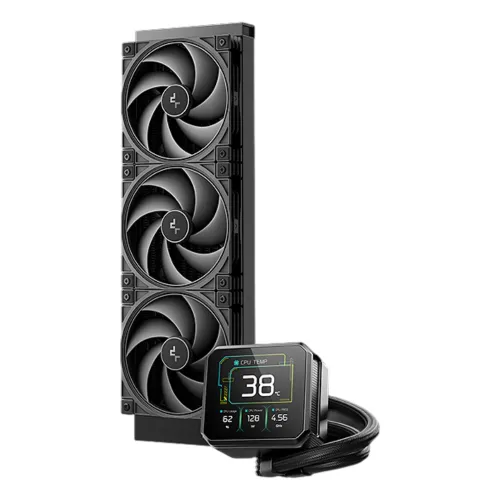 DeepCool SPARTACUS 420 AIO Liquid CPU Cooler With Display — image 2 of 5