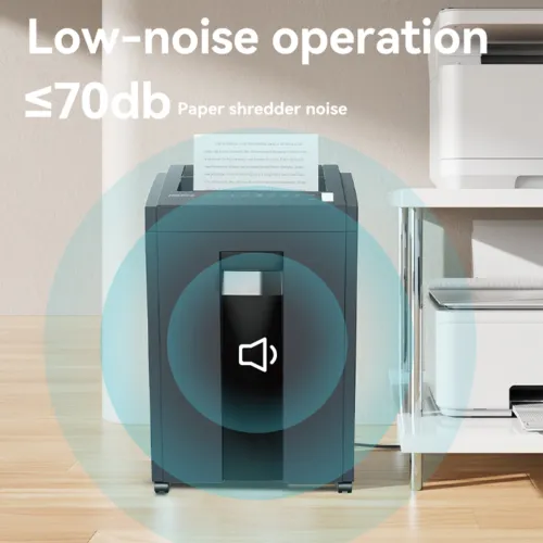 Deli E9952 23L Paper Shredder — image 2 of 5