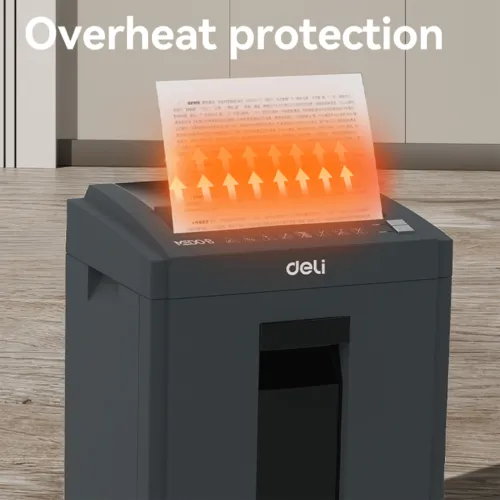 Deli E9952 23L Paper Shredder — image 4 of 5
