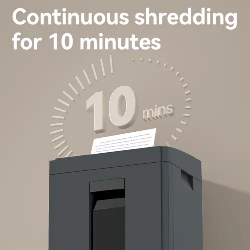 Deli E9952 23L Paper Shredder — image 5 of 5