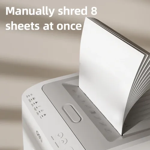 Deli ET081 26L Paper Shredder — image 2 of 4
