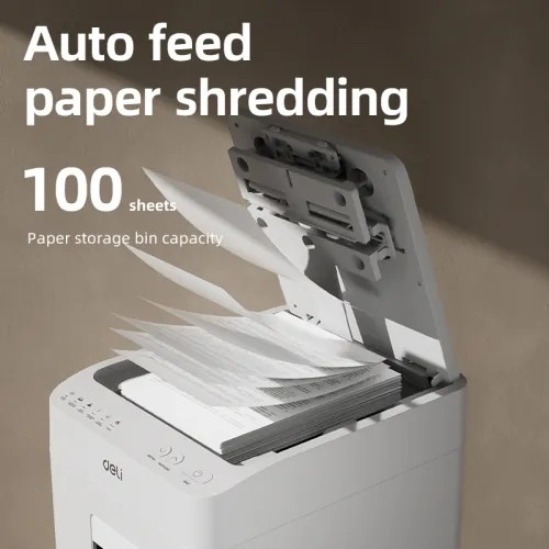 Deli ET081 26L Paper Shredder — image 3 of 4