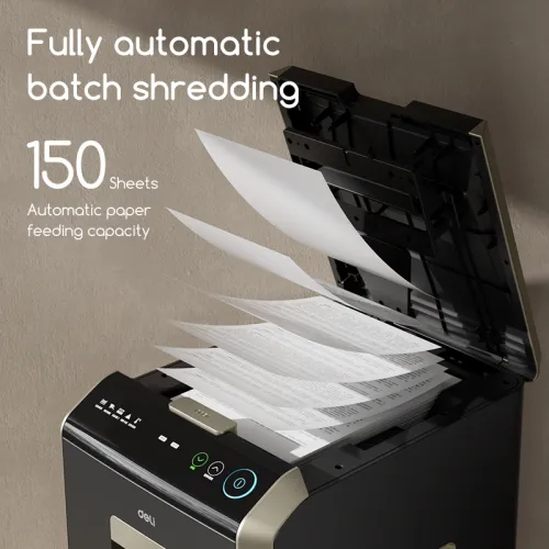 Deli ET089 32L Auto Paper Shredder — image 2 of 3