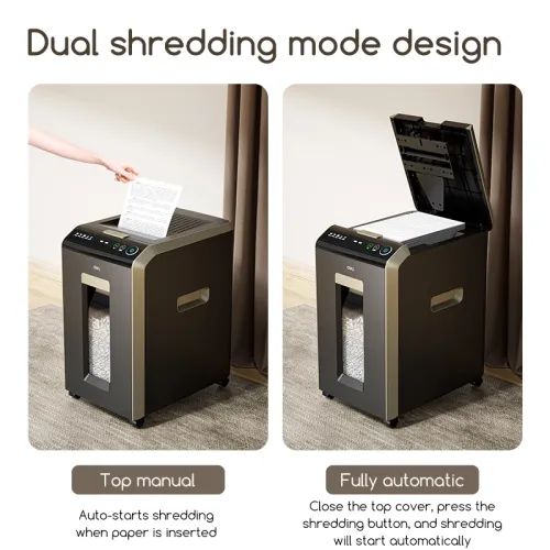 Deli ET089 32L Auto Paper Shredder — image 3 of 3