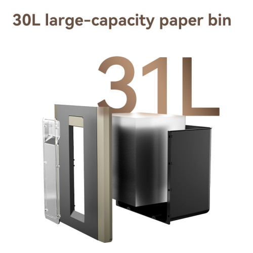 Deli ET099 25 Sheets 31L Paper Shredder — image 2 of 6