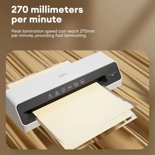 Deli ET100 A4 Laminating Machine — image 2 of 6