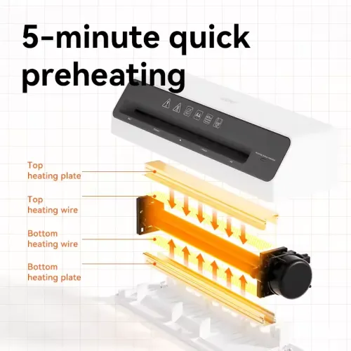 Deli ET100 A4 Laminating Machine — image 5 of 6